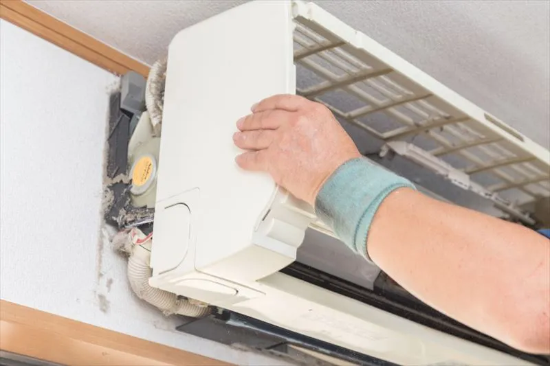 エアコンクリーニングにおける作業時間は？