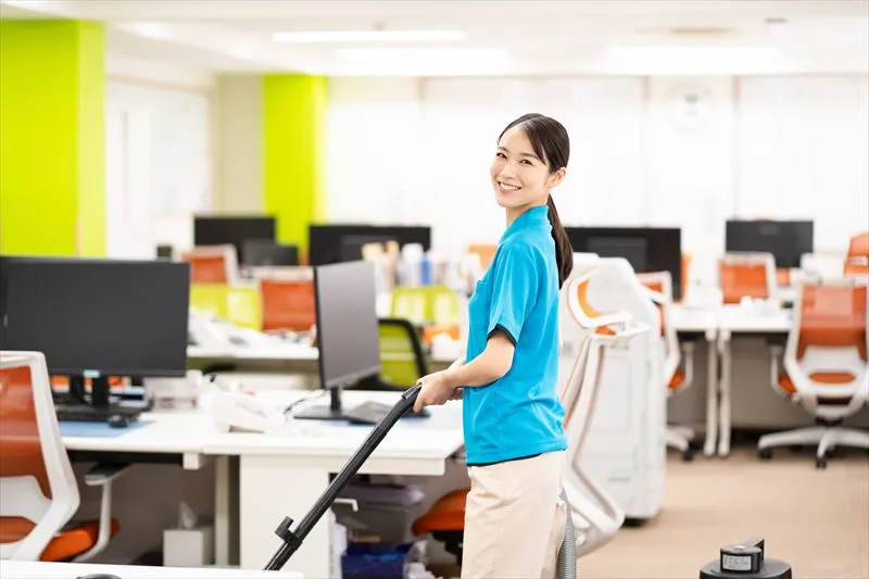 オフィスを清潔にする効果は？